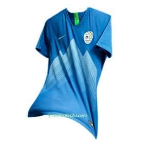 Camisolas de Futebol Eslovénia Equipamento Alternativa 2018 Manga Curta